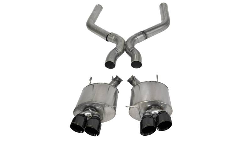 CORSA Performance 14323BLK Corsa 2013-2014 Ford Mustang Shelby GT500 5.8L V8 Black Sport Axle-Back + XO Exhaust thumbnail 8