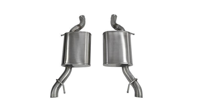 CORSA Performance 14325 Corsa 2014-16 Axle-Back Exhaust Dual Rear Polished Outlet 2014 Cadillac CTS Vsport 3.6L V6 Automatic thumbnail 4