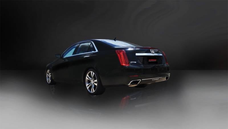 CORSA Performance 14325 Corsa 2014-16 Axle-Back Exhaust Dual Rear Polished Outlet 2014 Cadillac CTS Vsport 3.6L V6 Automatic thumbnail 8