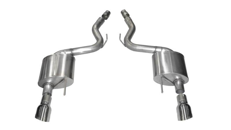 CORSA Performance 14326 Corsa 2015-2017 Ford Mustang GT 5.0 3in Axle Back Exhaust Polish Dual 4.5in Tip Sport thumbnail 4