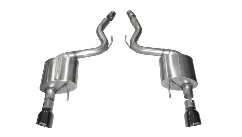 CORSA Performance 14326BLK Corsa 2015-2017 Ford Mustang GT 5.0 3in Axle Back Exhaust Black Dual 4.5in Tip Sport thumbnail 2
