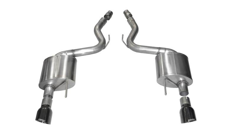 CORSA Performance 14326BLK Corsa 2015-2017 Ford Mustang GT 5.0 3in Axle Back Exhaust Black Dual 4.5in Tip Sport thumbnail 4