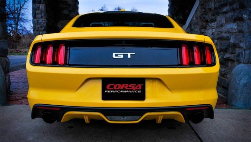 CORSA Performance 14326BLK Corsa 2015-2017 Ford Mustang GT 5.0 3in Axle Back Exhaust Black Dual 4.5in Tip Sport thumbnail 17