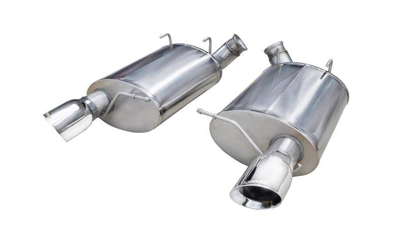 CORSA Performance 14320 Corsa 2011-2012 Ford Mustang Shelby GT500 5.4L V8 Polished Sport Axle-Back Exhaust thumbnail 6