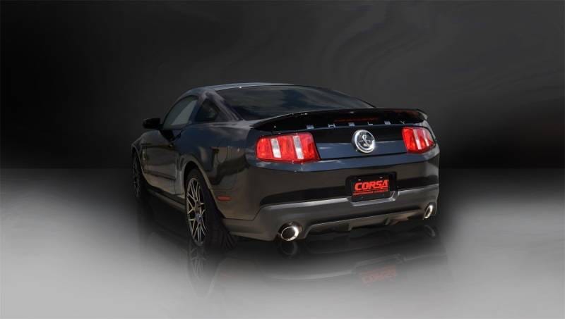 CORSA Performance 14320 Corsa 2011-2012 Ford Mustang Shelby GT500 5.4L V8 Polished Sport Axle-Back Exhaust thumbnail 8