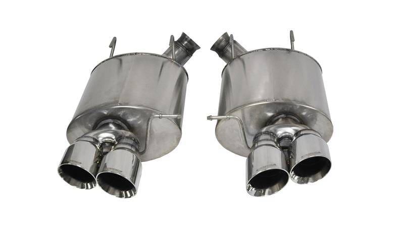 CORSA Performance 14321 Corsa 2013-2014 Ford Mustang Shelby GT500 5.8L V8 Polished Sport Axle-Back Exhaust thumbnail 6
