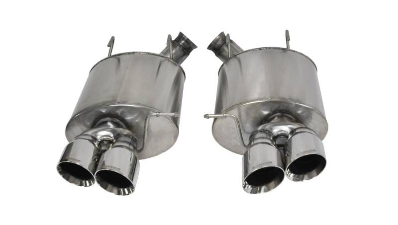 CORSA Performance 14321 Corsa 2013-2014 Ford Mustang Shelby GT500 5.8L V8 Polished Sport Axle-Back Exhaust thumbnail 8