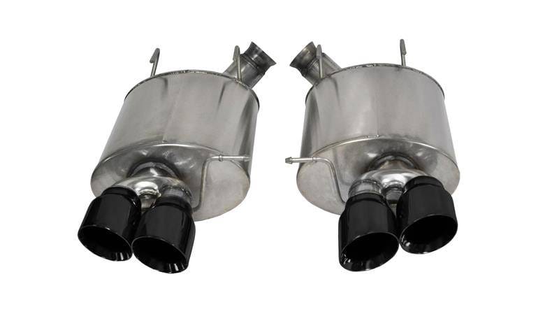 CORSA Performance 14321BLK Corsa 2013-2014 Ford Mustang Shelby GT500 5.8L V8 Black Sport Axle-Back Exhaust thumbnail 8