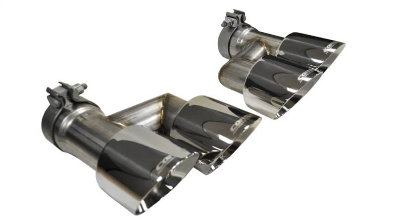 CORSA Performance 14333 Corsa 2015-2017 Ford Mustang GT 5.0 Polish Quad Tips Kit thumbnail 4