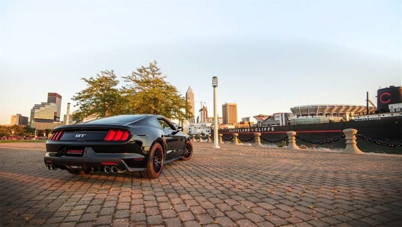 CORSA Performance 14334 Corsa 2015-2017 Ford Mustang GT 5.0 3in Axle Back Exhaust Polish Quad Tips (Sport) thumbnail 8