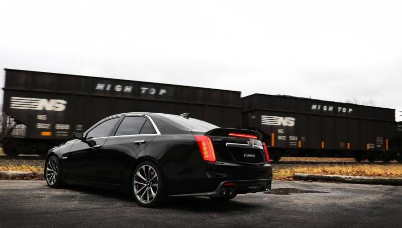 CORSA Performance 14358BLK Corsa 2016-2019 Cadillac CTS V 6.2L V8 2.75in Black Xtreme Axle-Back Exhaust thumbnail 11
