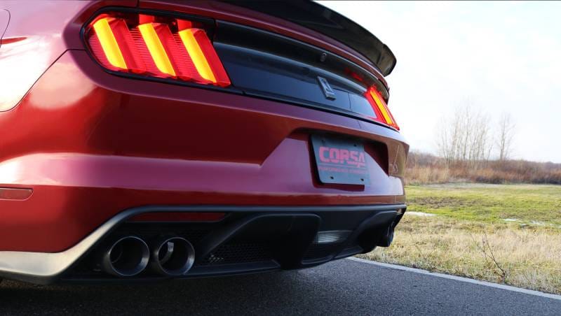 CORSA Performance 14347 Corsa 2015-2020 Ford Mustang GT350 3in Double X Pipe Exhaust thumbnail 3
