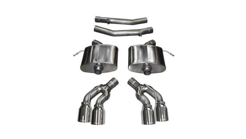CORSA Performance 14357 Corsa 2016-2019 Cadillac CTS V Sedan 6.2L V8 2.75in Polished Sport Axle-Back Exhaust thumbnail 7