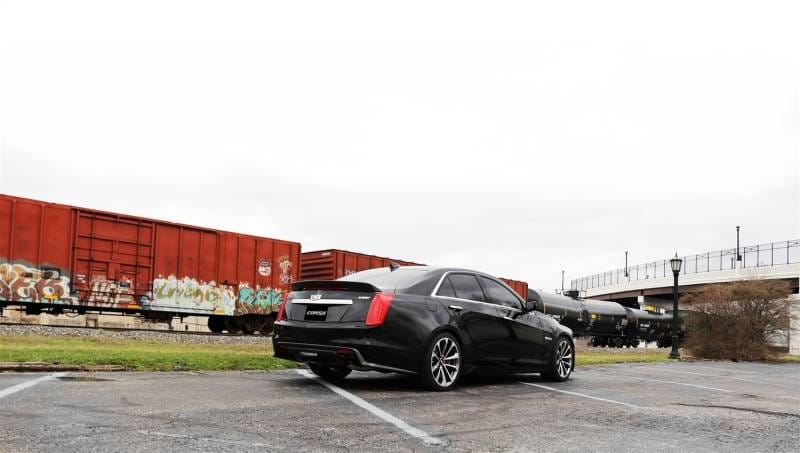 CORSA Performance 14357 Corsa 2016-2019 Cadillac CTS V Sedan 6.2L V8 2.75in Polished Sport Axle-Back Exhaust thumbnail 10