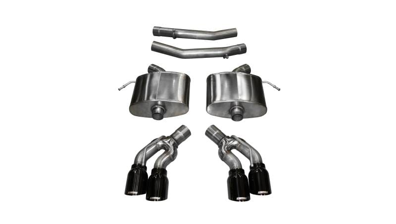 CORSA Performance 14357BLK Corsa 2016-2019 Cadillac CTS V 6.2L V8 2.75in Black Sport Axle-Back Exhaust thumbnail 6