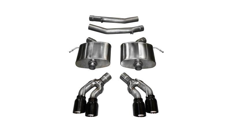CORSA Performance 14357BLK Corsa 2016-2019 Cadillac CTS V 6.2L V8 2.75in Black Sport Axle-Back Exhaust thumbnail 8