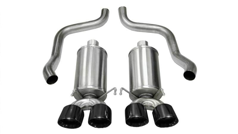 CORSA Performance 14469BLK Corsa 2005-2007 Chevrolet Corvette C6 6.0L V8 Black Xtreme Axle-Back Exhaust thumbnail 7