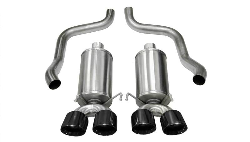 CORSA Performance 14469BLK Corsa 2005-2007 Chevrolet Corvette C6 6.0L V8 Black Xtreme Axle-Back Exhaust thumbnail 9