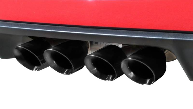 CORSA Performance 14469BLK Corsa 2005-2007 Chevrolet Corvette C6 6.0L V8 Black Xtreme Axle-Back Exhaust thumbnail 11