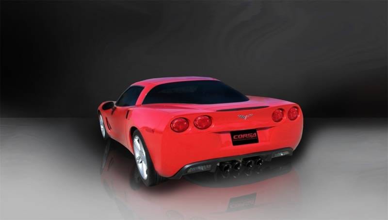 CORSA Performance 14469BLK Corsa 2005-2007 Chevrolet Corvette C6 6.0L V8 Black Xtreme Axle-Back Exhaust thumbnail 13