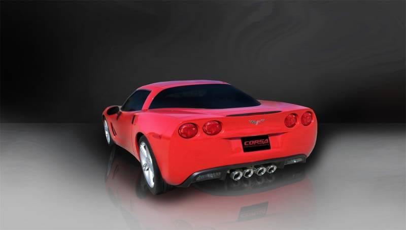 CORSA Performance 14470 Corsa 2009-2013 Chevrolet Corvette C6 6.2L V8 Polished Xtreme Axle-Back Exhaust thumbnail 9