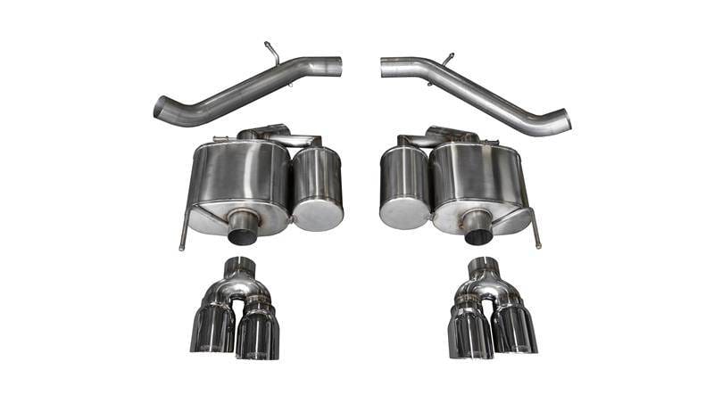 CORSA Performance 14478BLK Corsa 2016-2019 Cadillac ATS-V 3.6T 4in Black Sport Axle-Back Exhaust thumbnail 4
