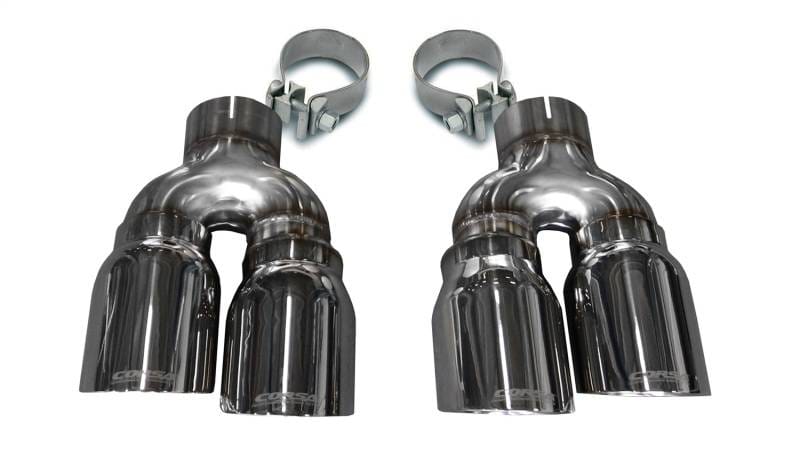 CORSA Performance 14479 Corsa 16-19 Cadillac ATS 3.6T 4in Inlet / 4in Outlet Twin Polished Tip Kit (For Corsa Exhaust Only) thumbnail 4