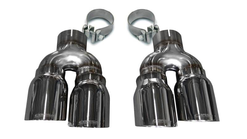 CORSA Performance 14479 Corsa 16-19 Cadillac ATS 3.6T 4in Inlet / 4in Outlet Twin Polished Tip Kit (For Corsa Exhaust Only) thumbnail 8