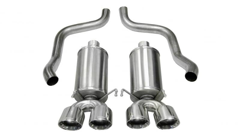 CORSA Performance 14469 Corsa 2005-2007 Chevrolet Corvette C6 6.0L V8 Polished Xtreme Axle-Back Exhaust thumbnail 6