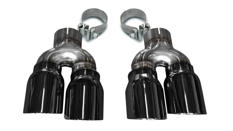 CORSA Performance 14479BLK Corsa 2016-2019 Cadillac ATS 3.6T 4in Inlet / 4in Outlet Twin Black Tip Kit (For Corsa Exhaust Only) thumbnail 2