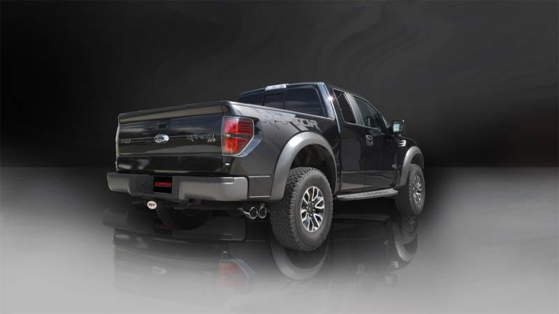 CORSA Performance 14758 Corsa 2011-14 Ford F-150 Raptor 6.2L V8 144in Wheelbase Xtreme Cat-Back Resonator Delete Kit Exhaust thumbnail 12