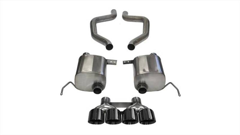 CORSA Performance 14766BLK Corsa 2017-2019 Chevy Corvette Z06 3in Axle Back Exhaust Black Quad 4.5in Tip (Xtreme) thumbnail 7