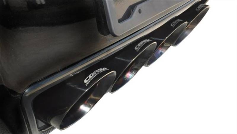 CORSA Performance 14766BLK Corsa 2017-2019 Chevy Corvette Z06 3in Axle Back Exhaust Black Quad 4.5in Tip (Xtreme) thumbnail 9