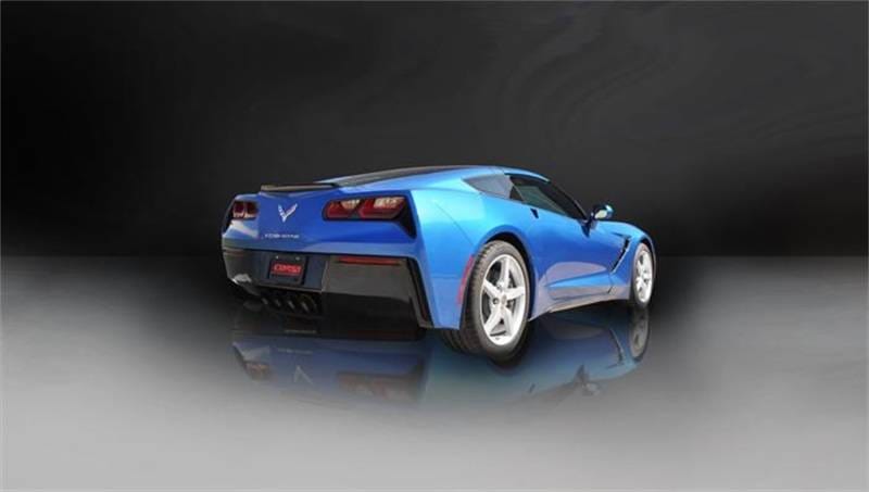 CORSA Performance 14766BLK Corsa 2017-2019 Chevy Corvette Z06 3in Axle Back Exhaust Black Quad 4.5in Tip (Xtreme) thumbnail 11