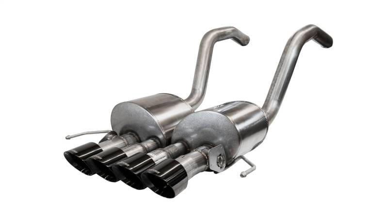 CORSA Performance 14777BLK Corsa 2015-2019 Chevrolet Corvette C7 Z06 6.2L 2.75in Xtreme Axle-Back w/ Dual NPP & Quad Black Tips thumbnail 2