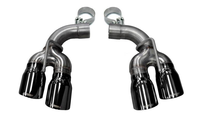 CORSA Performance 14774BLK Corsa 2017-24 Chevy Camaro ZL1 2.75in Inlet / 4.0in Outlet Black PVD Tip Kit (For Corsa ExhaustOnly) thumbnail 2