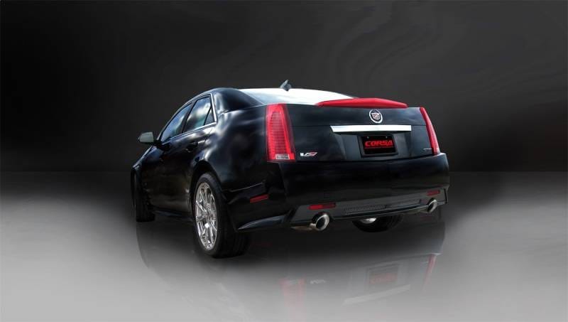 CORSA Performance 14941 Corsa 2009-2014 Cadillac CTS Sedan V 6.2L V8 Polished Sport Axle-Back Exhaust thumbnail 10