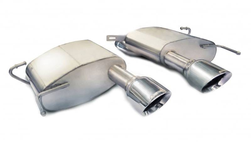 CORSA Performance 14942 Corsa 2011-2015 Cadillac CTS Coupe V 6.2L V8 Polished Sport Axle-Back Exhaust thumbnail 2