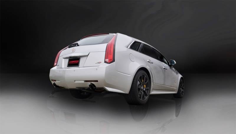 CORSA Performance 14948BLK Corsa 2011-2014 Cadillac CTS Wagon V 6.2L V8 Black Sport Axle-Back Exhaust thumbnail 9