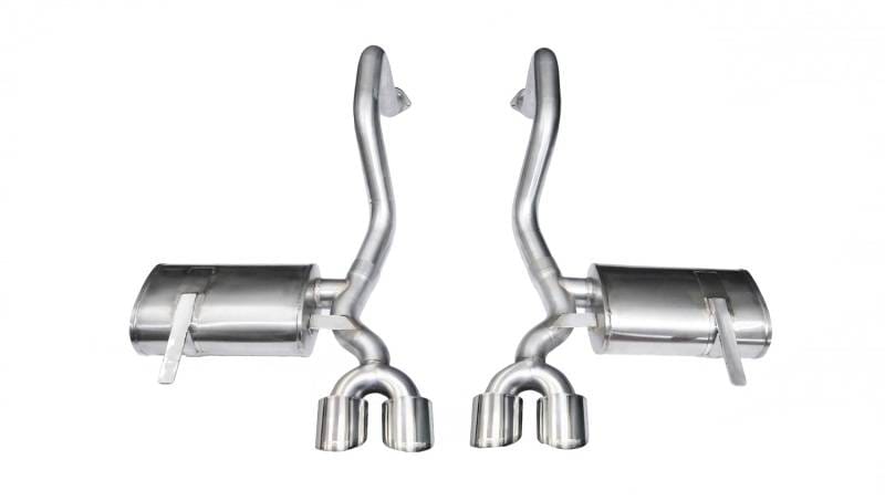 CORSA Performance 14961 Corsa 1997-2004 Chevrolet Corvette C5 Z06 5.7L V8 Polished Xtreme Axle-Back Exhaust thumbnail 6