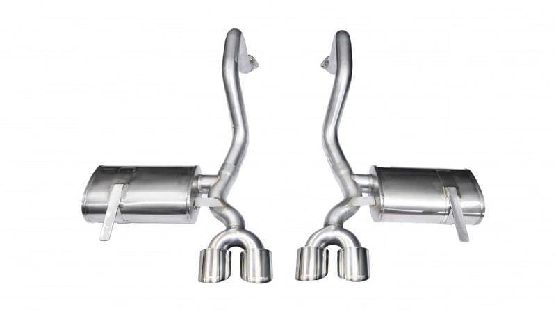 CORSA Performance 14961 Corsa 1997-2004 Chevrolet Corvette C5 Z06 5.7L V8 Polished Xtreme Axle-Back Exhaust thumbnail 7