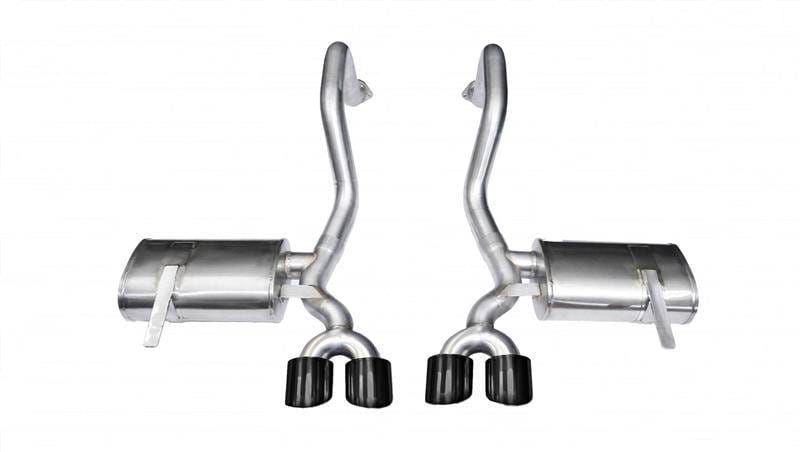CORSA Performance 14961BLK Corsa 1997-2004 Chevrolet Corvette C5 Z06 5.7L V8 Black Xtreme Axle-Back Exhaust thumbnail 2