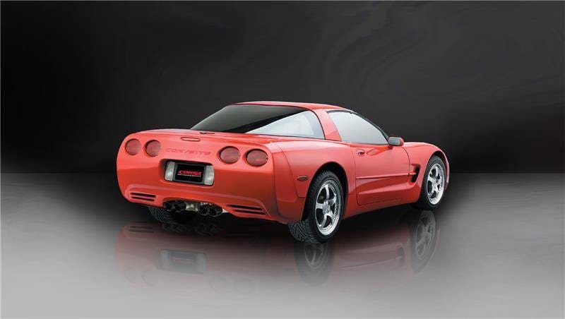 CORSA Performance 14961BLK Corsa 1997-2004 Chevrolet Corvette C5 Z06 5.7L V8 Black Xtreme Axle-Back Exhaust thumbnail 8