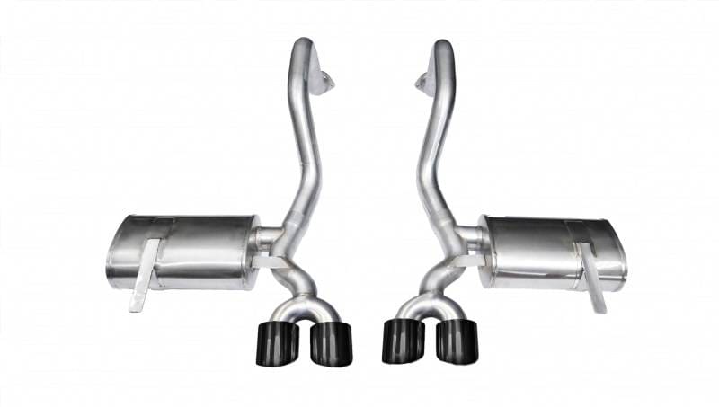 CORSA Performance 14961BLK Corsa 1997-2004 Chevrolet Corvette C5 Z06 5.7L V8 Black Xtreme Axle-Back Exhaust thumbnail 9