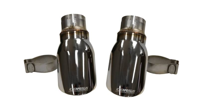 CORSA Performance 14977 Corsa 2015-2016 Dodge Charger R/T w/ Pursuit Valance 2.5in Inlet / 4in Outlet Polished Tip Kit thumbnail 8