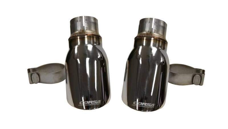 CORSA Performance 14977 Corsa 2015-2016 Dodge Charger R/T w/ Pursuit Valance 2.5in Inlet / 4in Outlet Polished Tip Kit thumbnail 9
