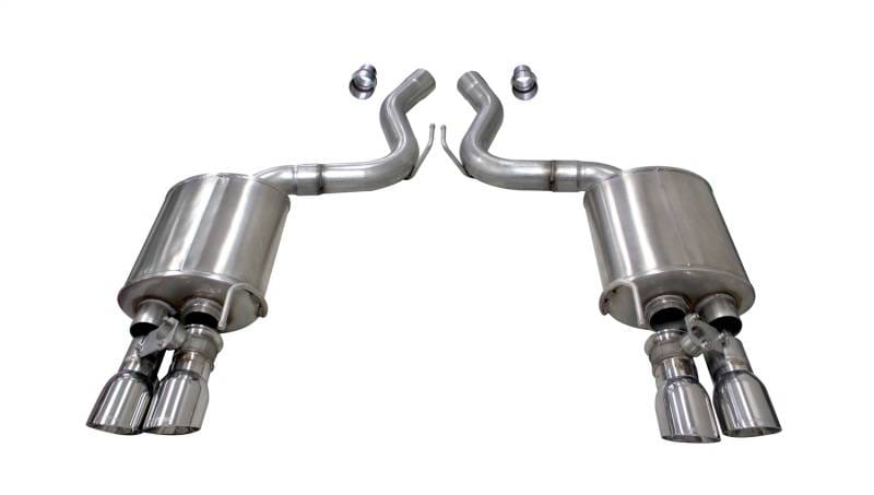 CORSA Performance 21002 Corsa 2018-2023 Ford Mustang GT Fastback 5.0L 3in Sport Axle-Back Exhaust w/ 4in Polished Tips thumbnail 4
