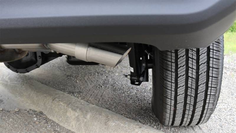 CORSA Performance 21013 Corsa 2018-2025 Jeep Wrangler JL 2.5in Dual Rear Turn Down Exit Sport Axle-Back Exhaust thumbnail 9
