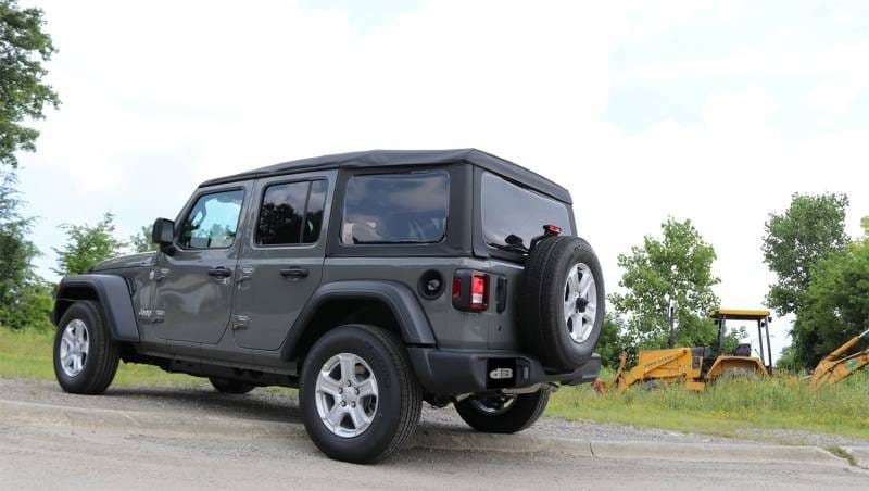 CORSA Performance 21013 Corsa 2018-2025 Jeep Wrangler JL 2.5in Dual Rear Turn Down Exit Sport Axle-Back Exhaust thumbnail 11