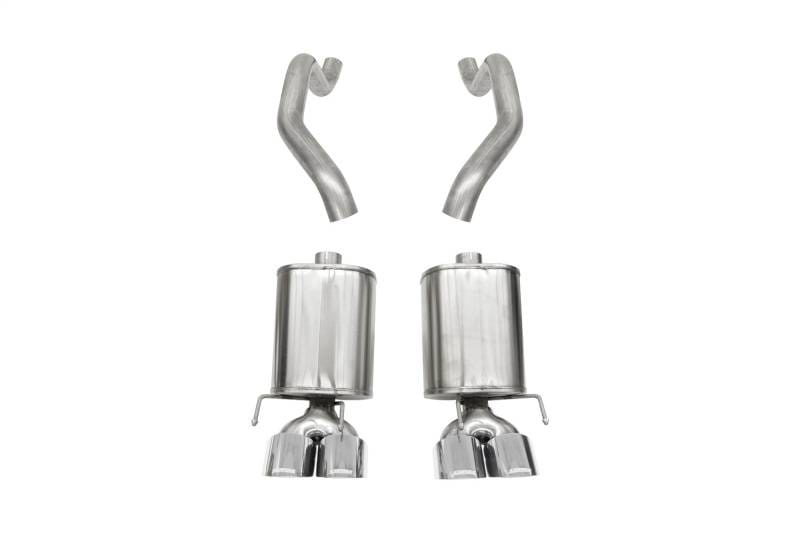 CORSA Performance 21009 Corsa 2005-2007 Chevrolet Corvette (C6) 6.0L/6.2L Polished Sport Axle-Back Exhaust w/4.5in Tips thumbnail 2